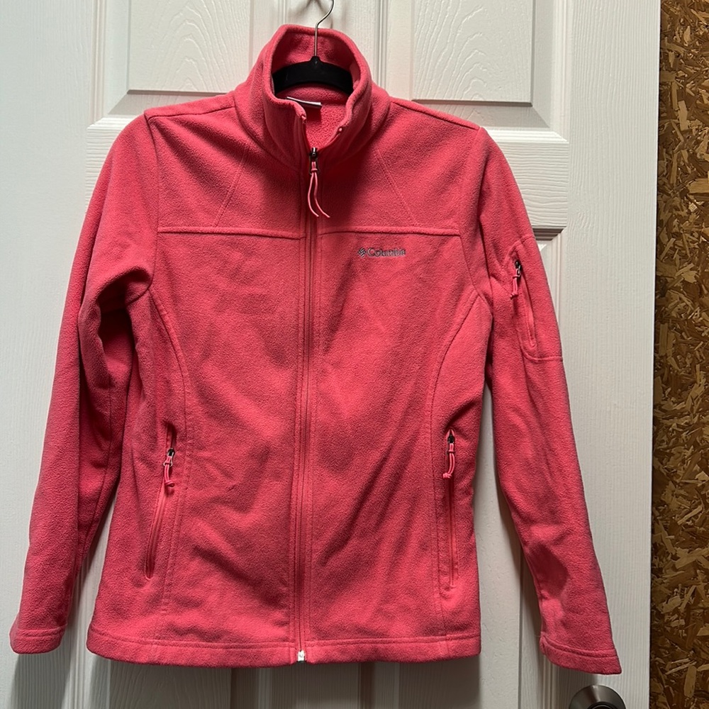 Columbia zip up sweater